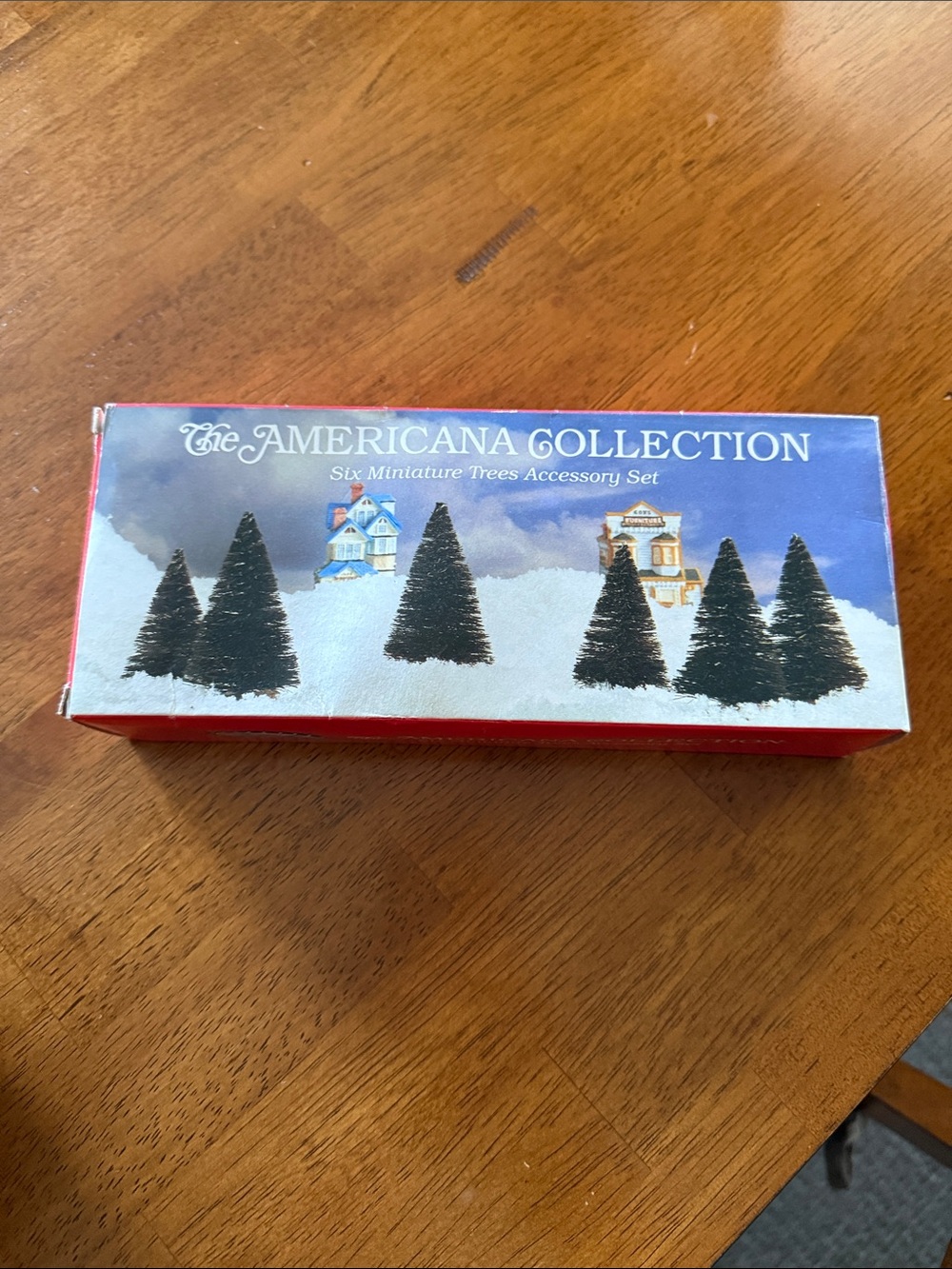 Liberty Falls Collection boxed vintage Christmas Trees